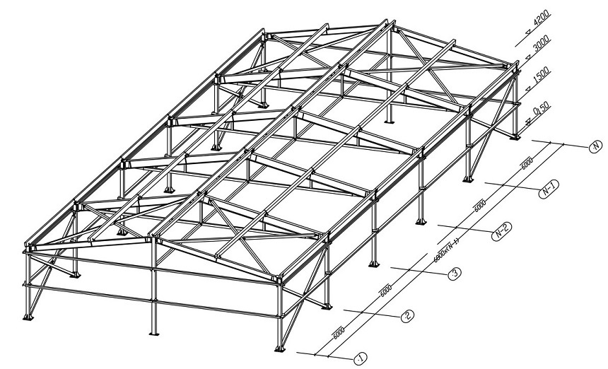 чертежи метало конструкций